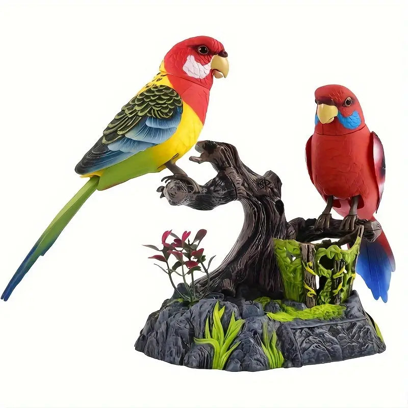 These bird decor full of life, looking very realistic with their movements and unique chirps.