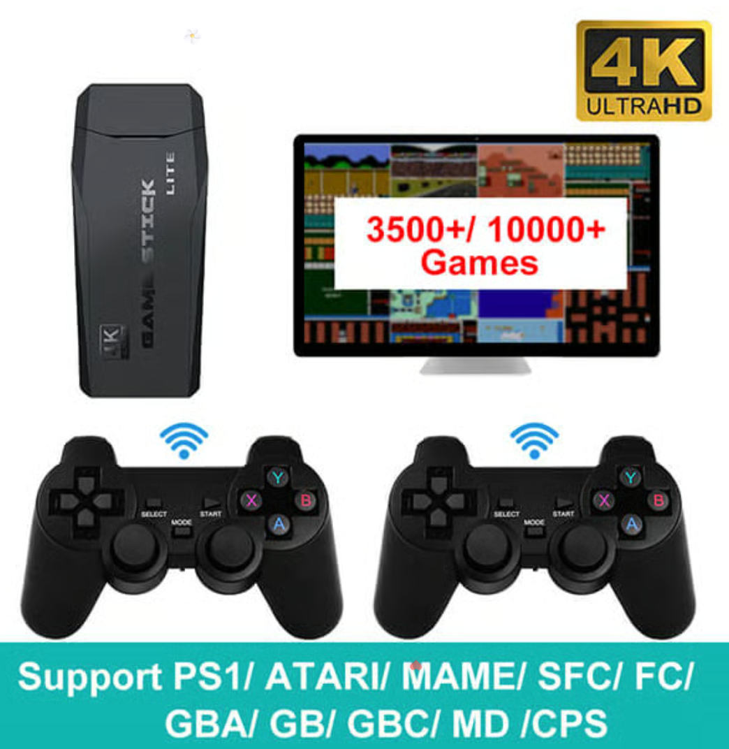 2TK New Playstation Game Stick Lite 2025 📺Best Childhood Memories