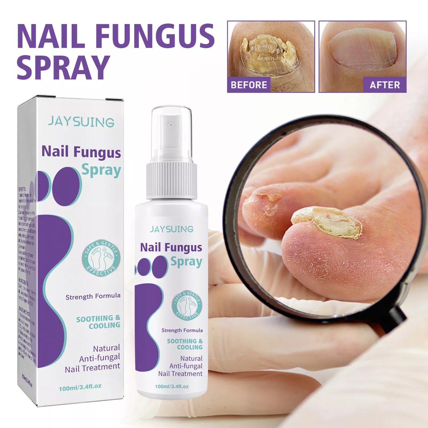 New Advanced Foot and Nail Spray