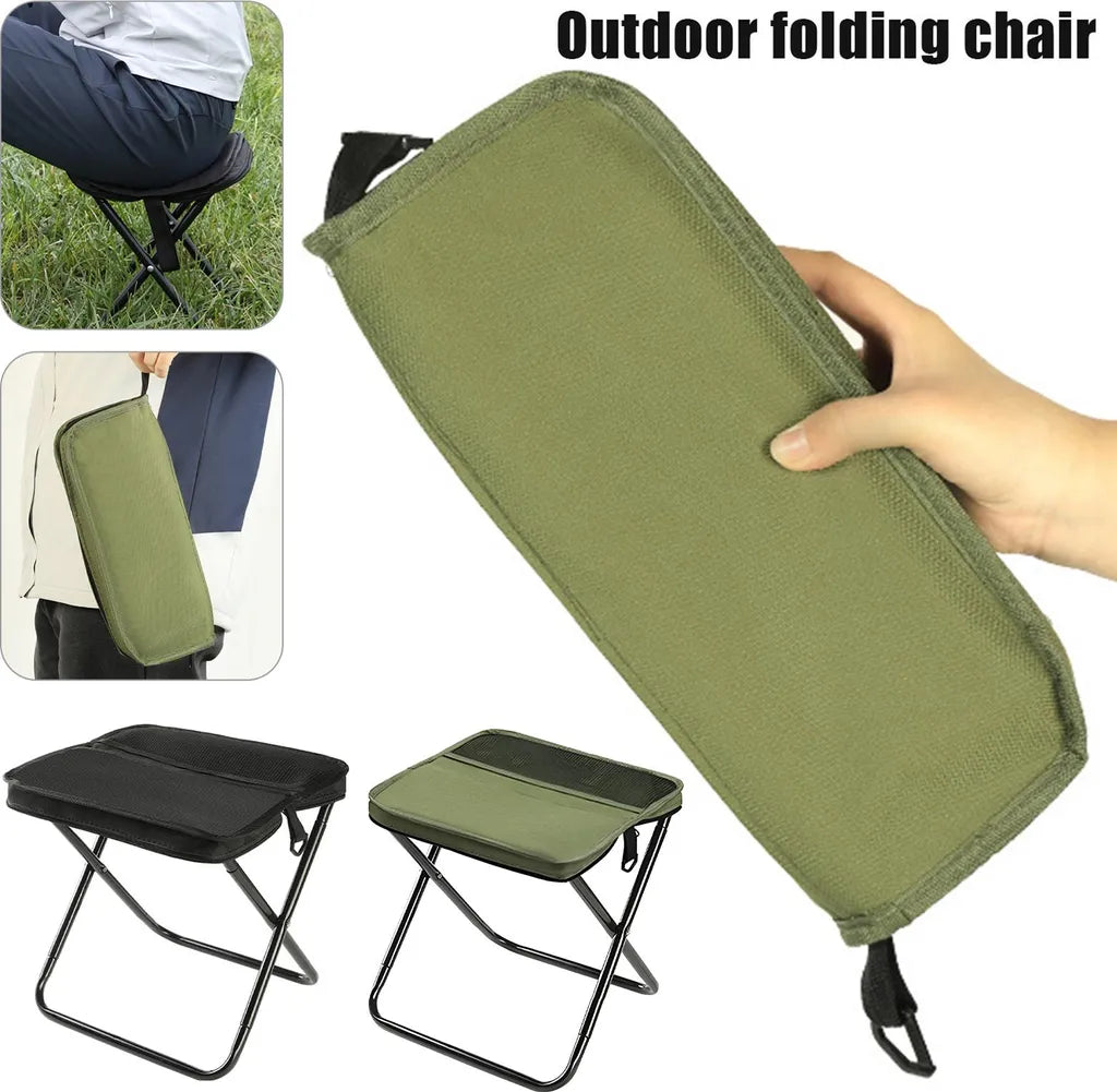 Foldable Backpack Stool - Portable Lightweight