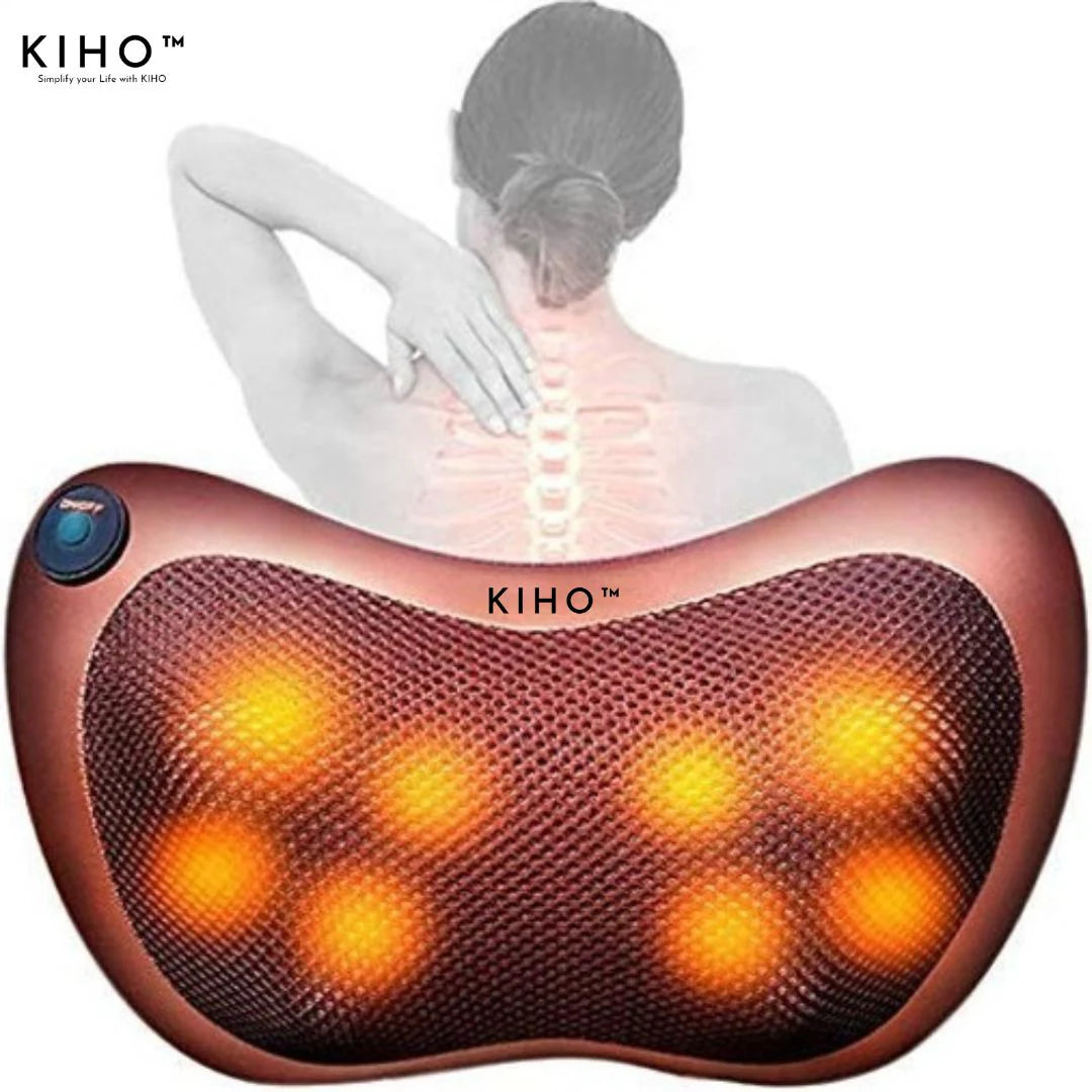 Car Neck Pillow Massager for Neck and Back Pain Relief