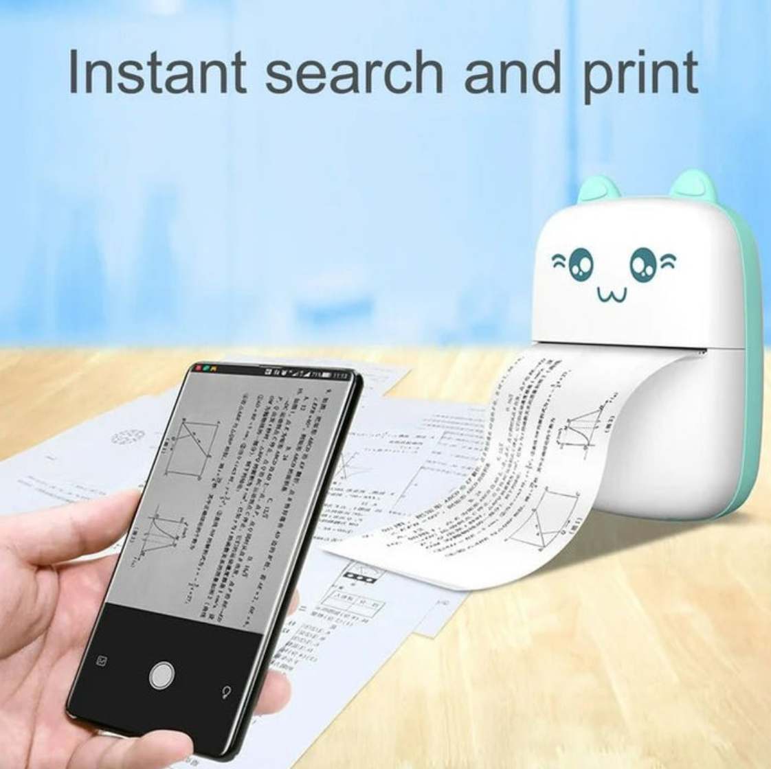 🇰🇪 TK Bluetooth Mini Portable Printer