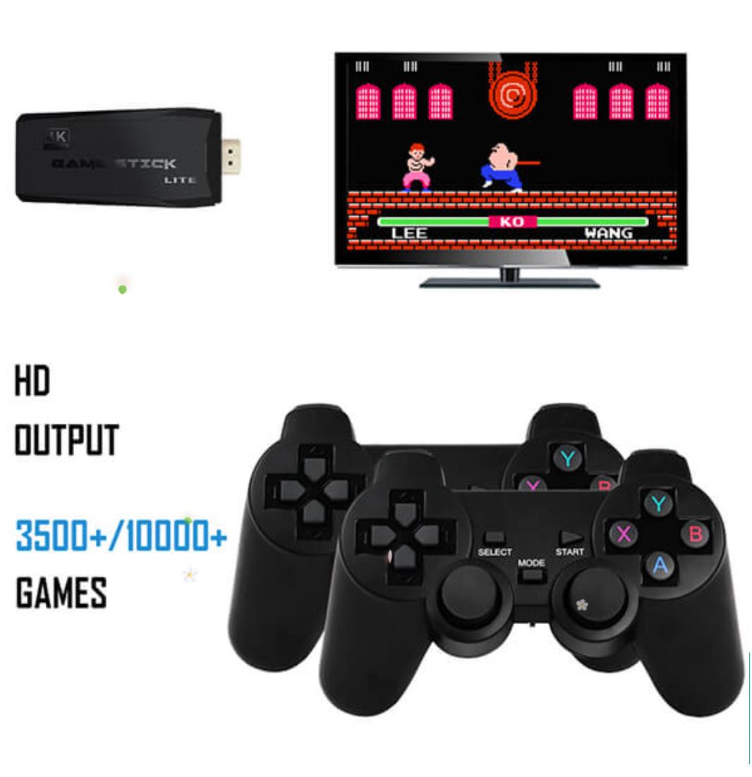 2TK New Playstation Game Stick Lite 2025 📺Best Childhood Memories