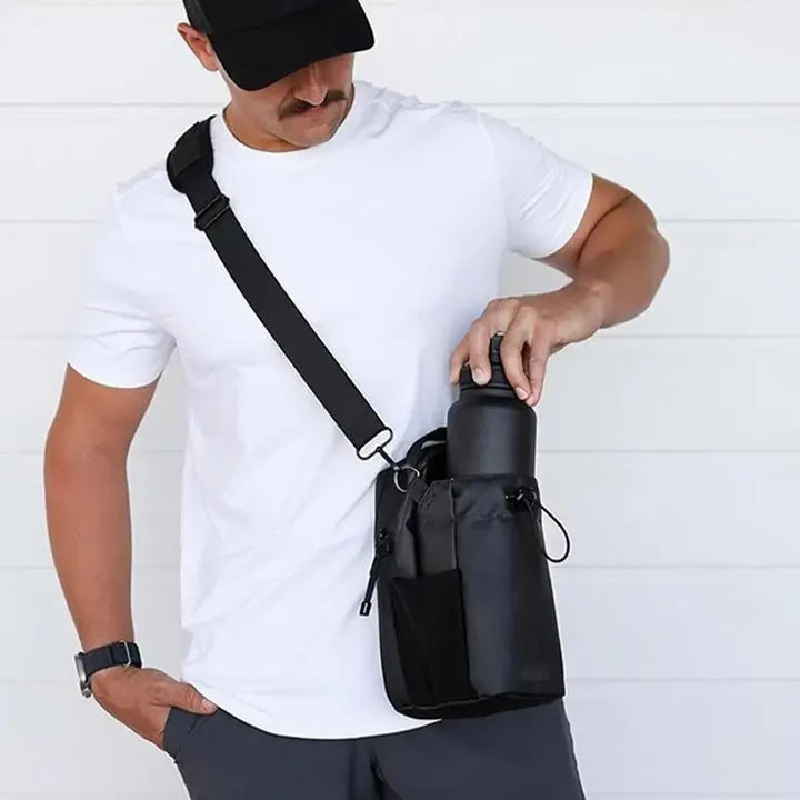 Magnetic gym bag