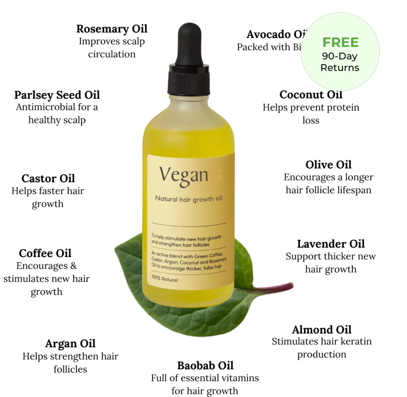 1TK Vegan Hair Growth Oil