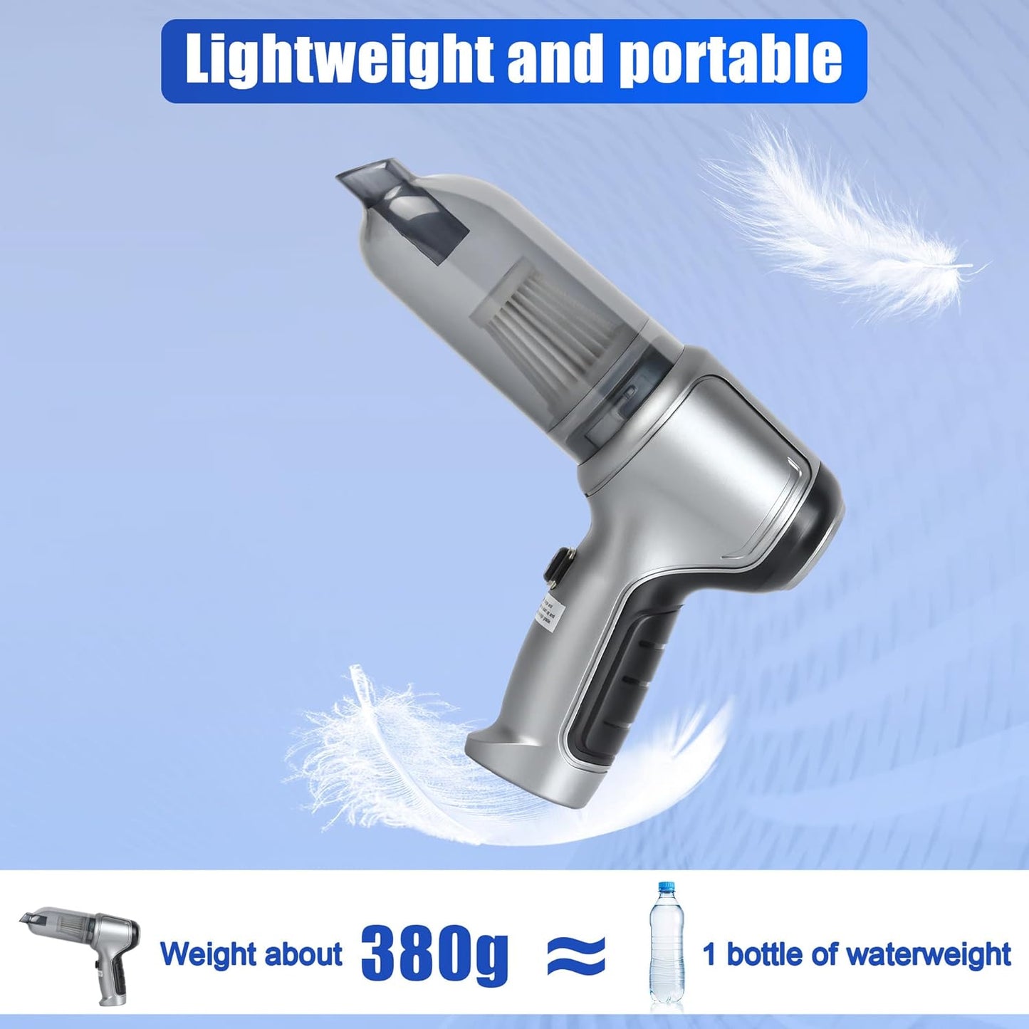 2TK Test Power Of Our Vacuum In Your Hands Before Paying🔥Wireless Handheld Vacuum Cleaner (Copy)