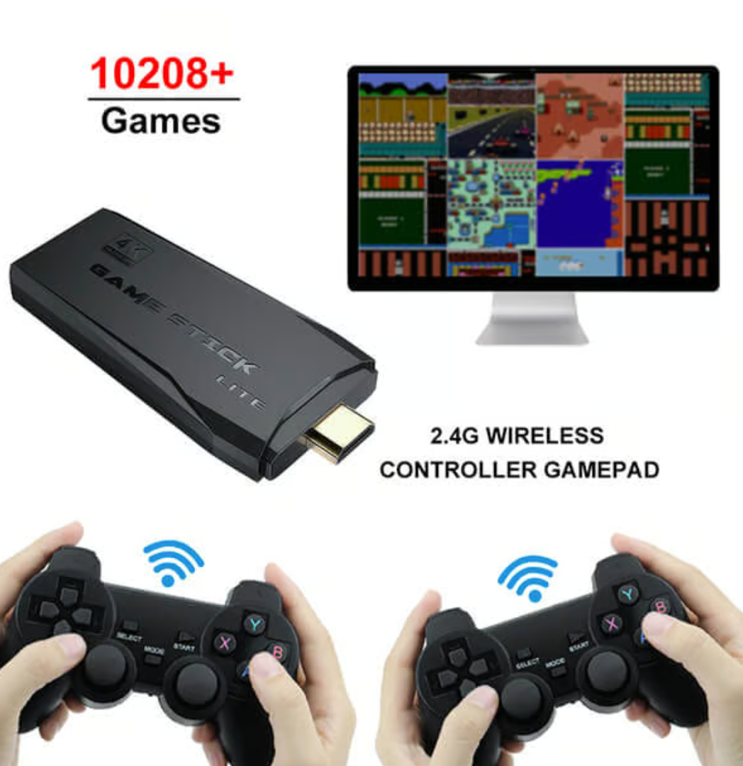 2TK New Playstation Game Stick Lite 2025 📺Best Childhood Memories