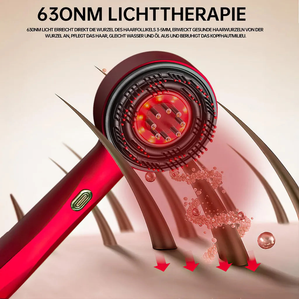 Derma Oil Brush - 3 in 1 massage brush + Vegan hair regrowth oil as a GIFT