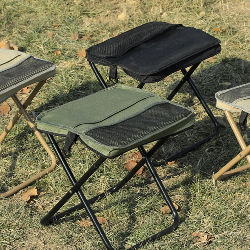 Foldable Backpack Stool - Portable Lightweight