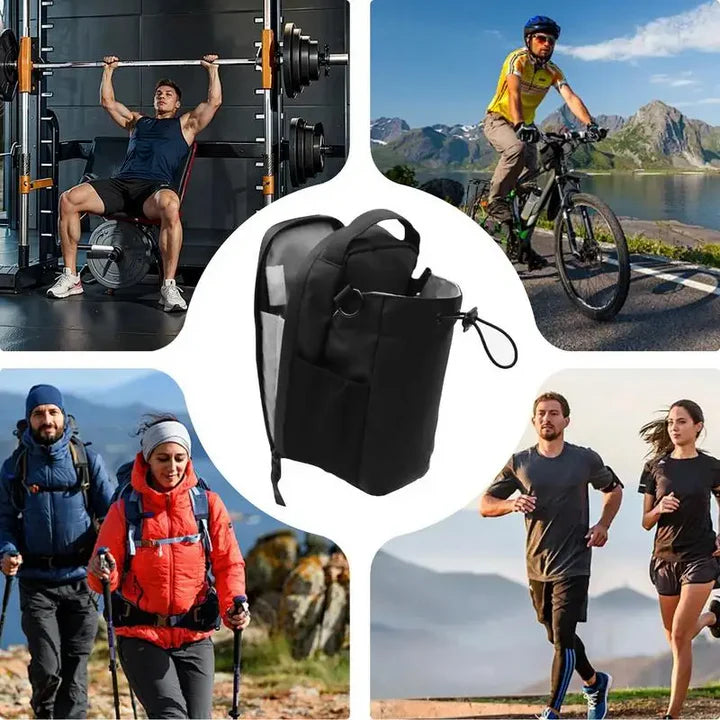Magnetic gym bag