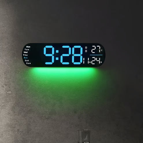 2025 Upgraded 16.2″ LED Digital Wall Clock