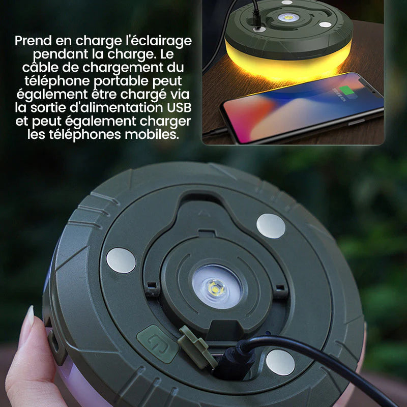 Outdoor Waterproof Portable Retractable String Lights