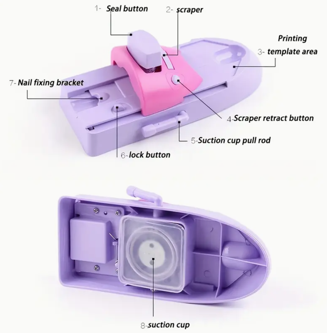 Easy-to-Use Nail Art Printer
