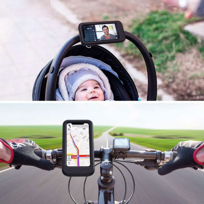 SP Phone Holder Waterproof 360° Rotation with Water-Resistant Screen