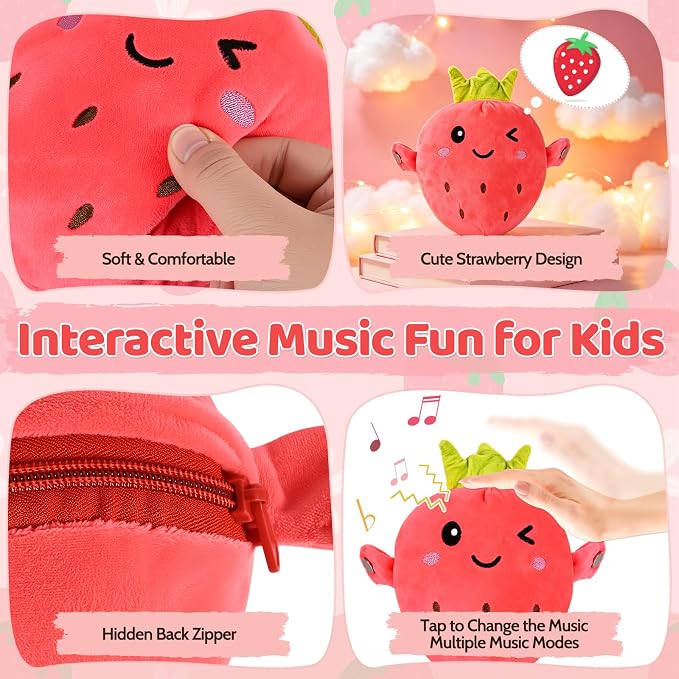 Interactive Music Plush Toy Set