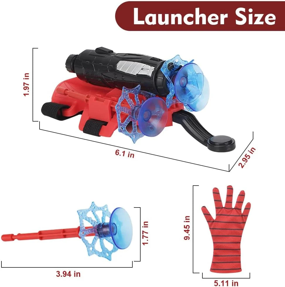 🇺🇬 Spider Ejector Launcher with Gloves&Arrow