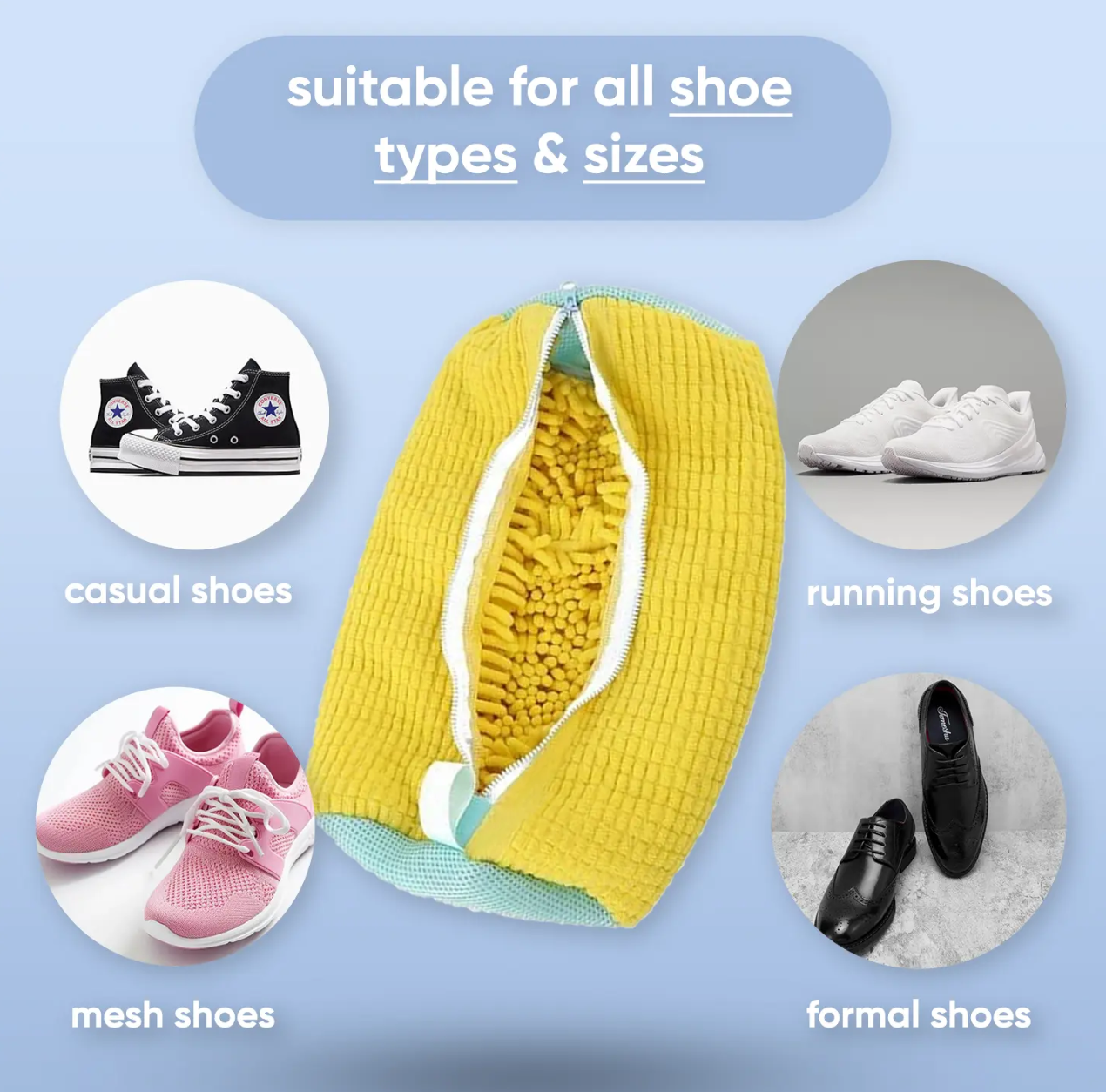 TK1 unstain - laundry shoe bag