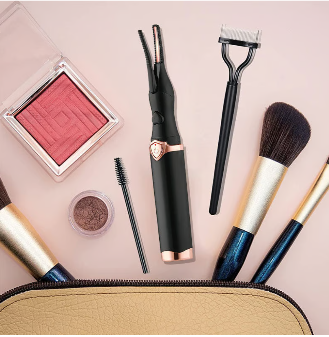 💥Electric Eyelash Curler for Instant Glam ✨ Blink & Dazzle! 👁️
