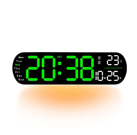 2025 Upgraded 16.2″ LED Digital Wall Clock