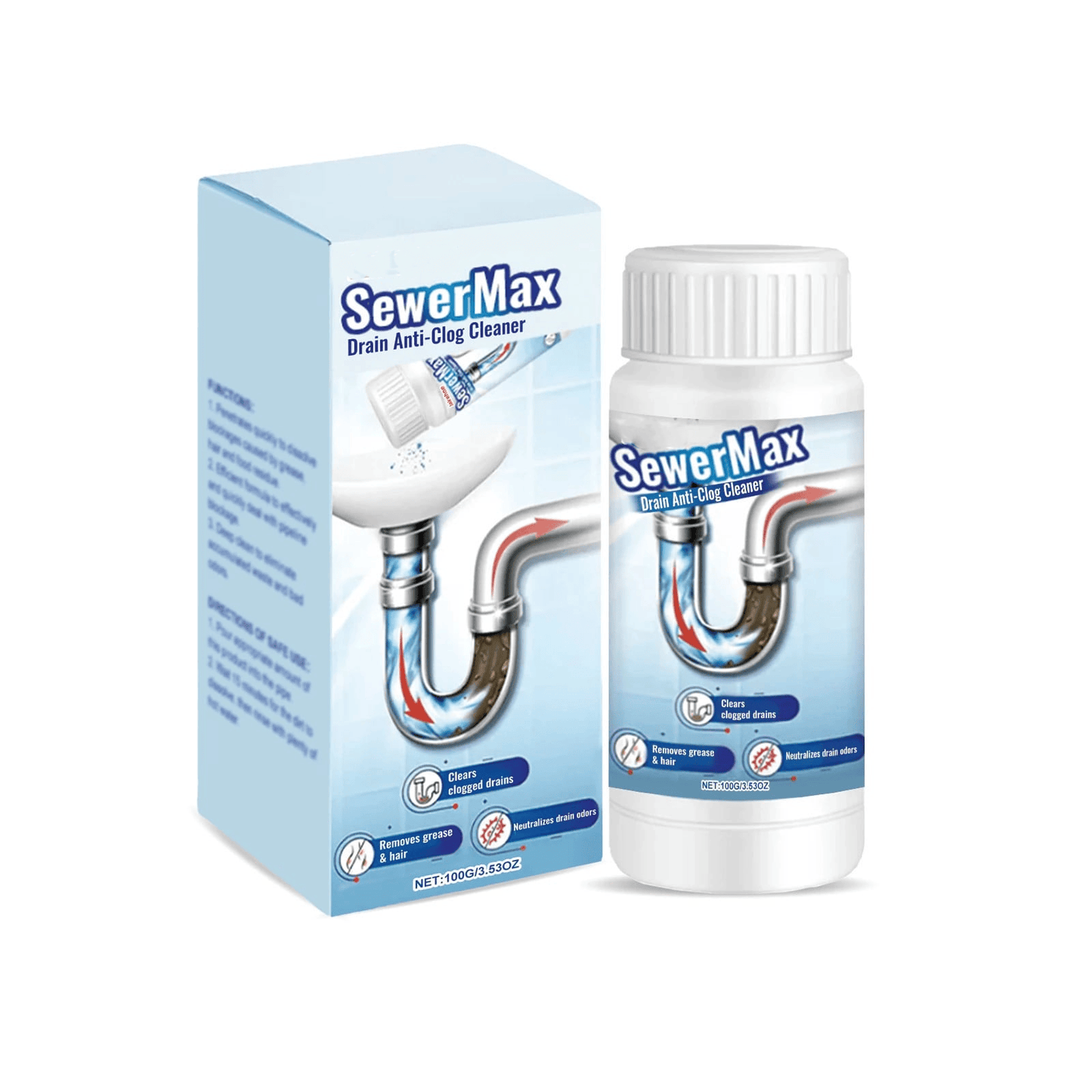 Eco-Power Drain Clog Cleaner