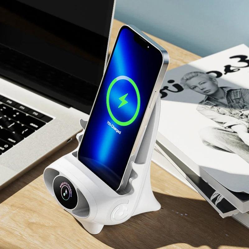 🎁15% OFF🎁 Mini Chair Wireless Fast Charger Multifunctional Phone Holder