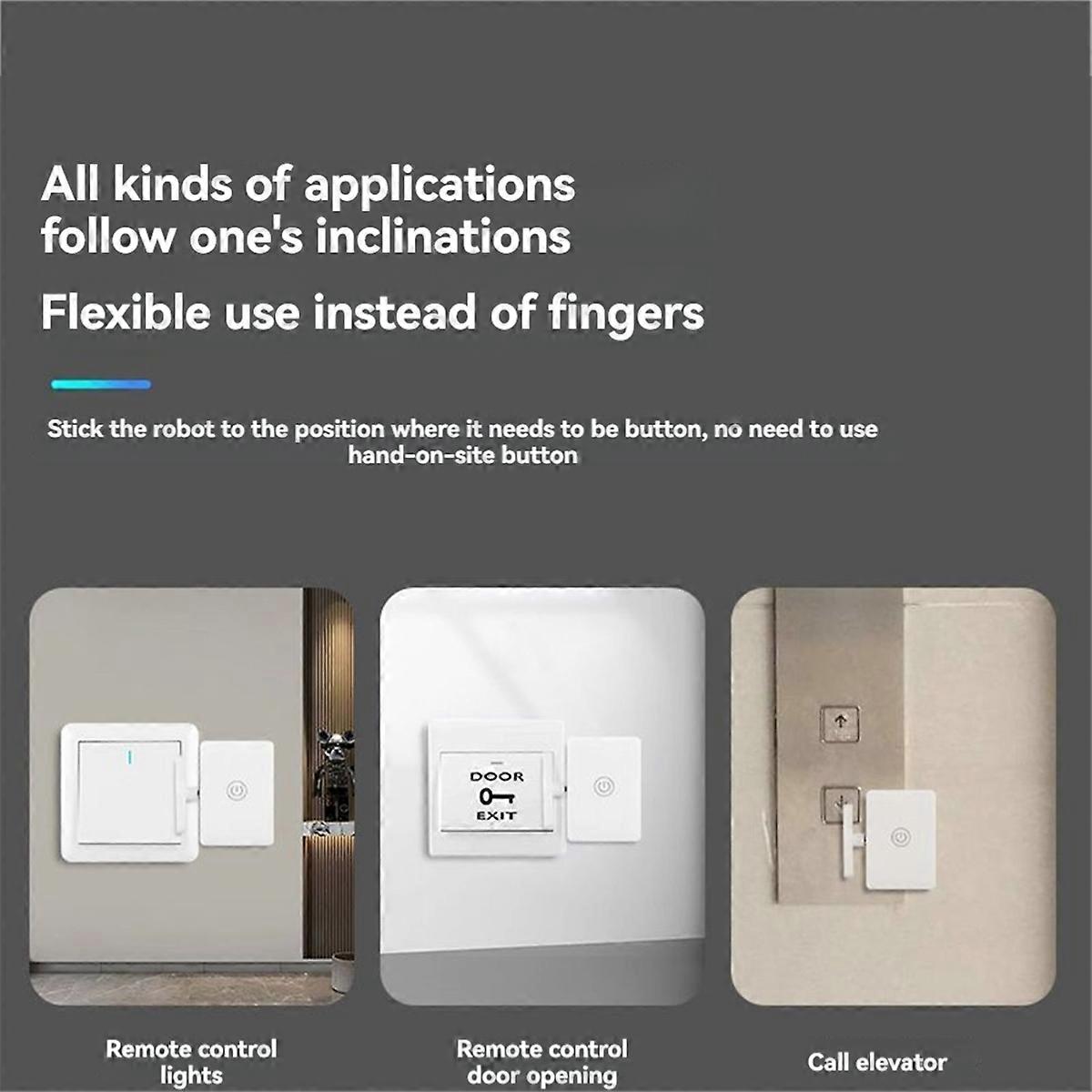 Smart Remote Button Pusher Wireless Button Pusher with Remote Control