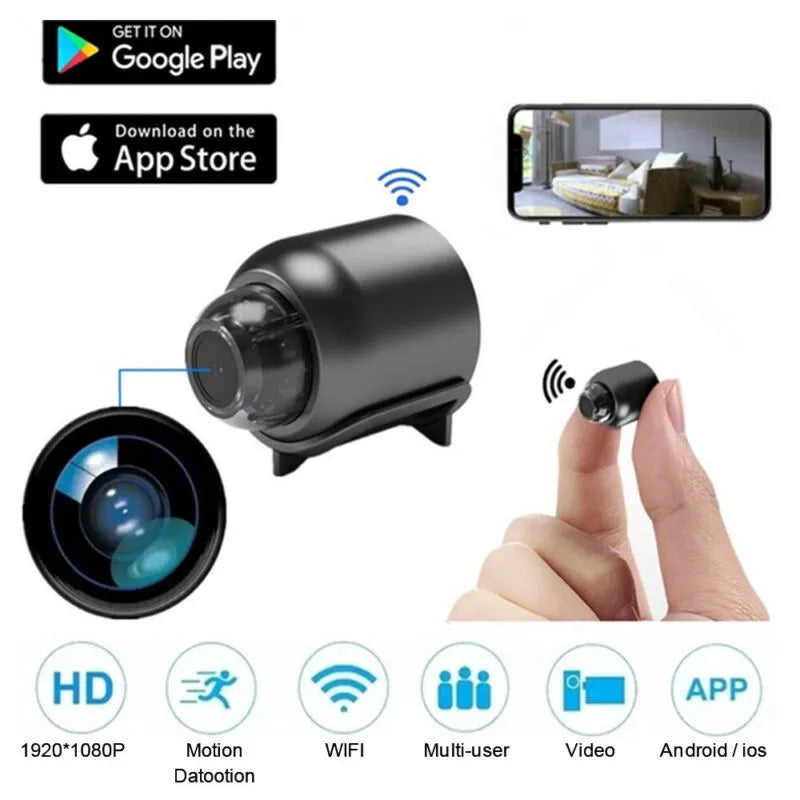 📸📸MINI WIFI CAMERA 1080P HD - NIGHT VISION INCLUDED