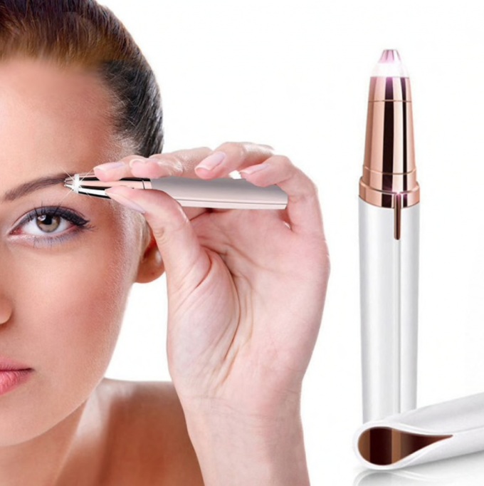 Painless Electric Eye Brow Hair Remover Razor Eyebrow Shaver For Women