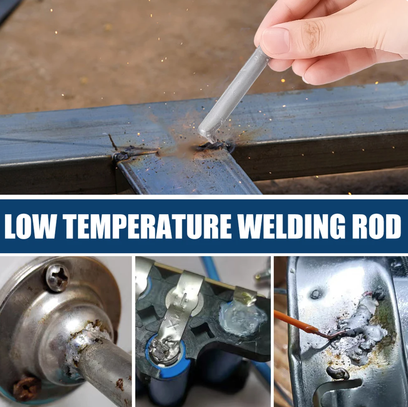 🔥Hot Sale 28% OFF🎁 Low Temperature Easy Melt Welding Rods