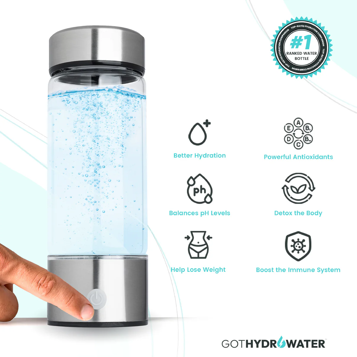 Hydrogen Water Bottle