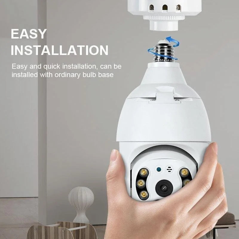 🎁 5G Wireless Wifi Light Bulb Security Camera 🔥LIMITED OFFER 18% OFF🔥