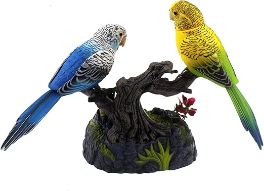 Birds decor, as they look real with their realistic movements and unique chirps, repeating any words they hear