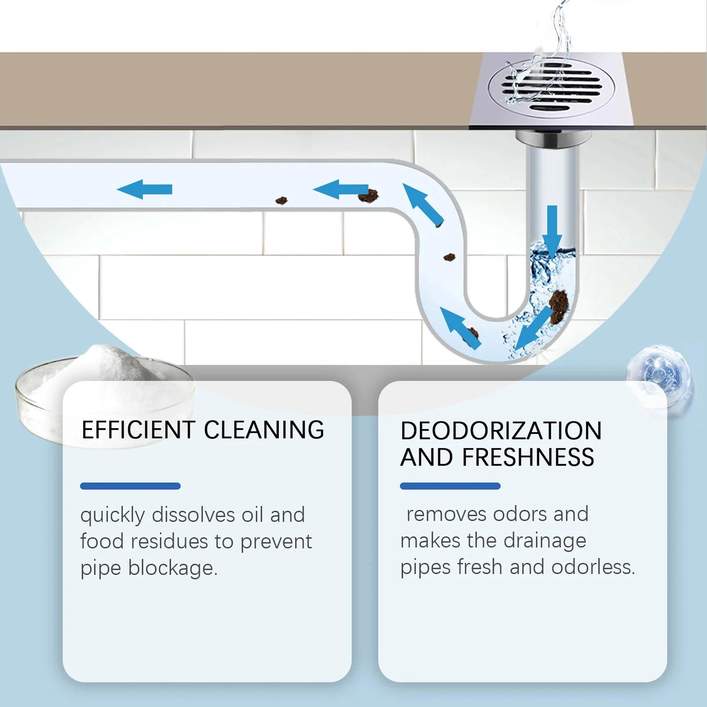 Eco-Power Drain Clog Cleaner