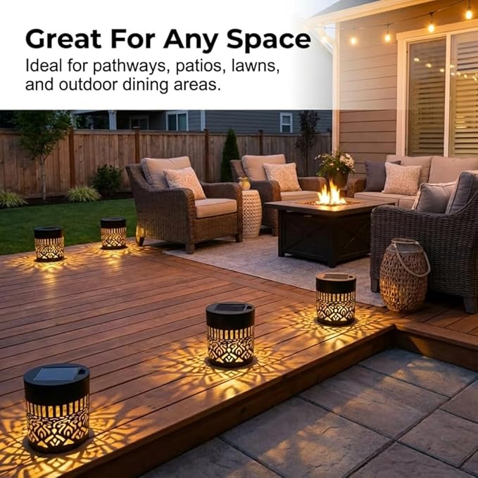 Decorative Solar Mandala Lights