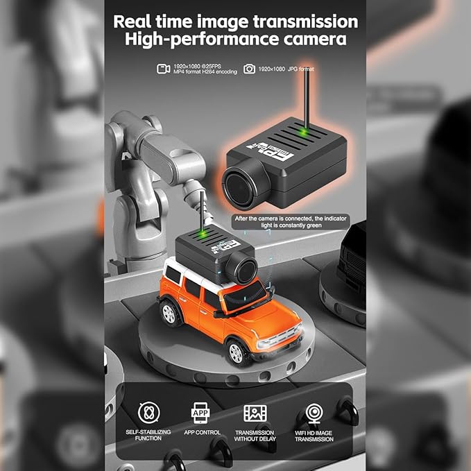 WL Mini RC Car with HD FPV Camera