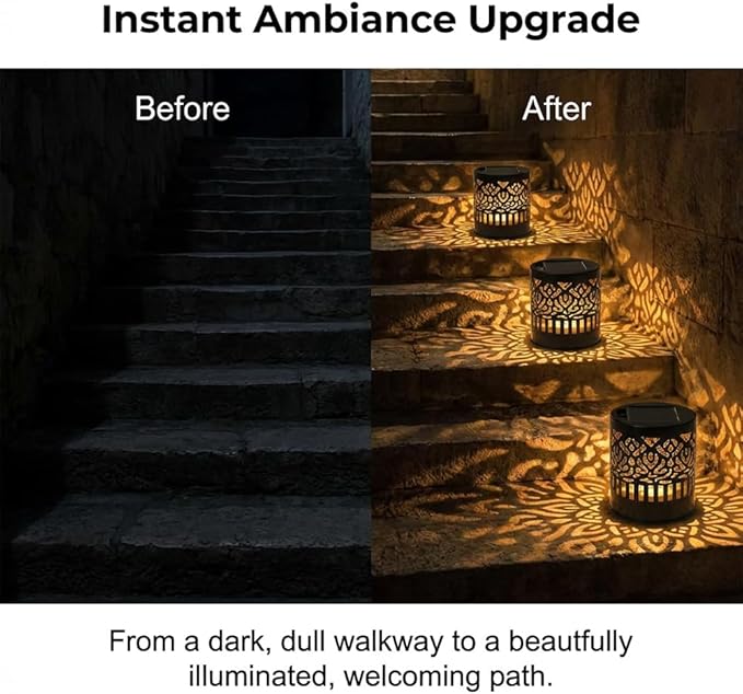 Decorative Solar Mandala Lights