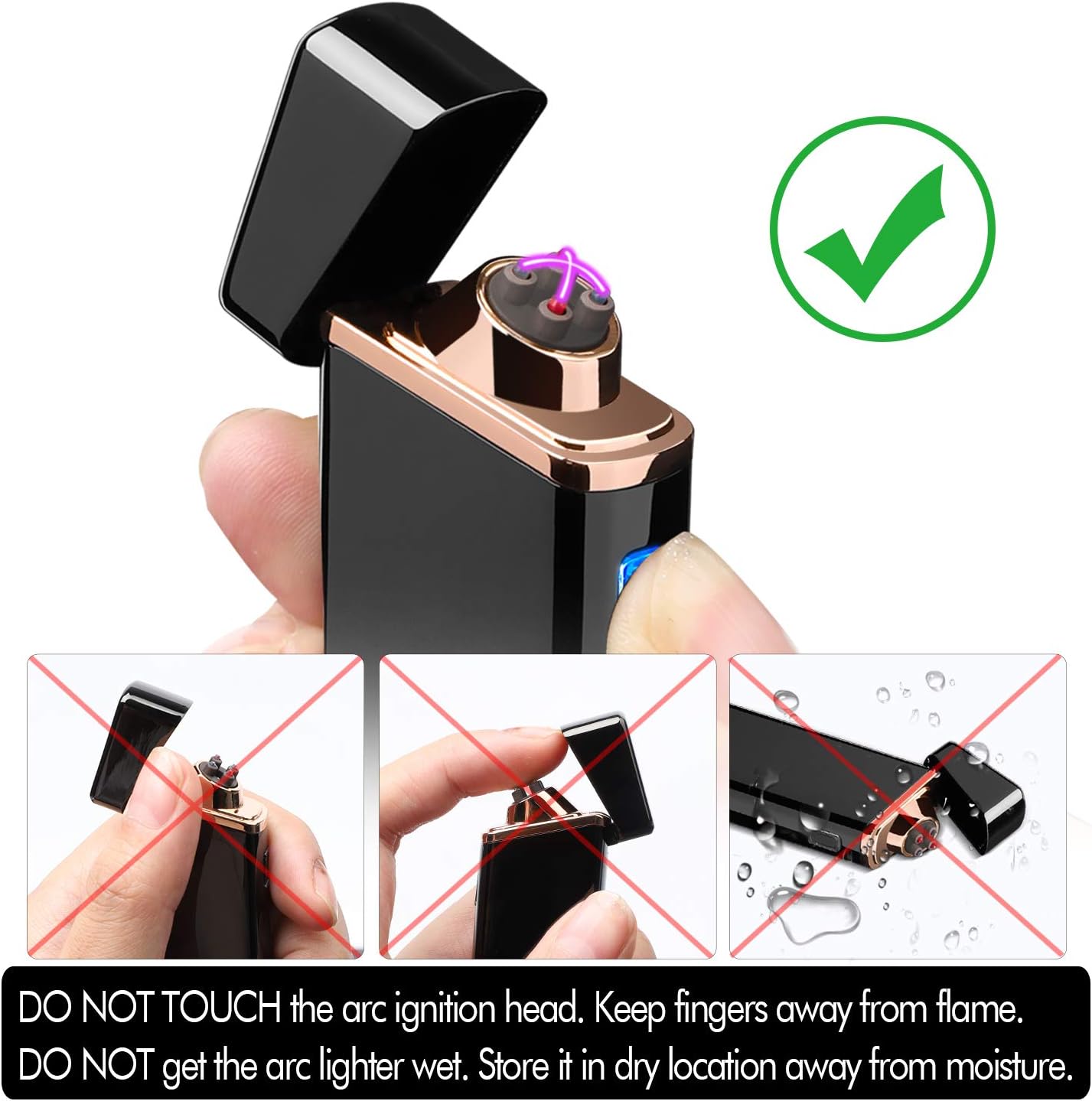 Electric Arc Lighter USB Rechargeable