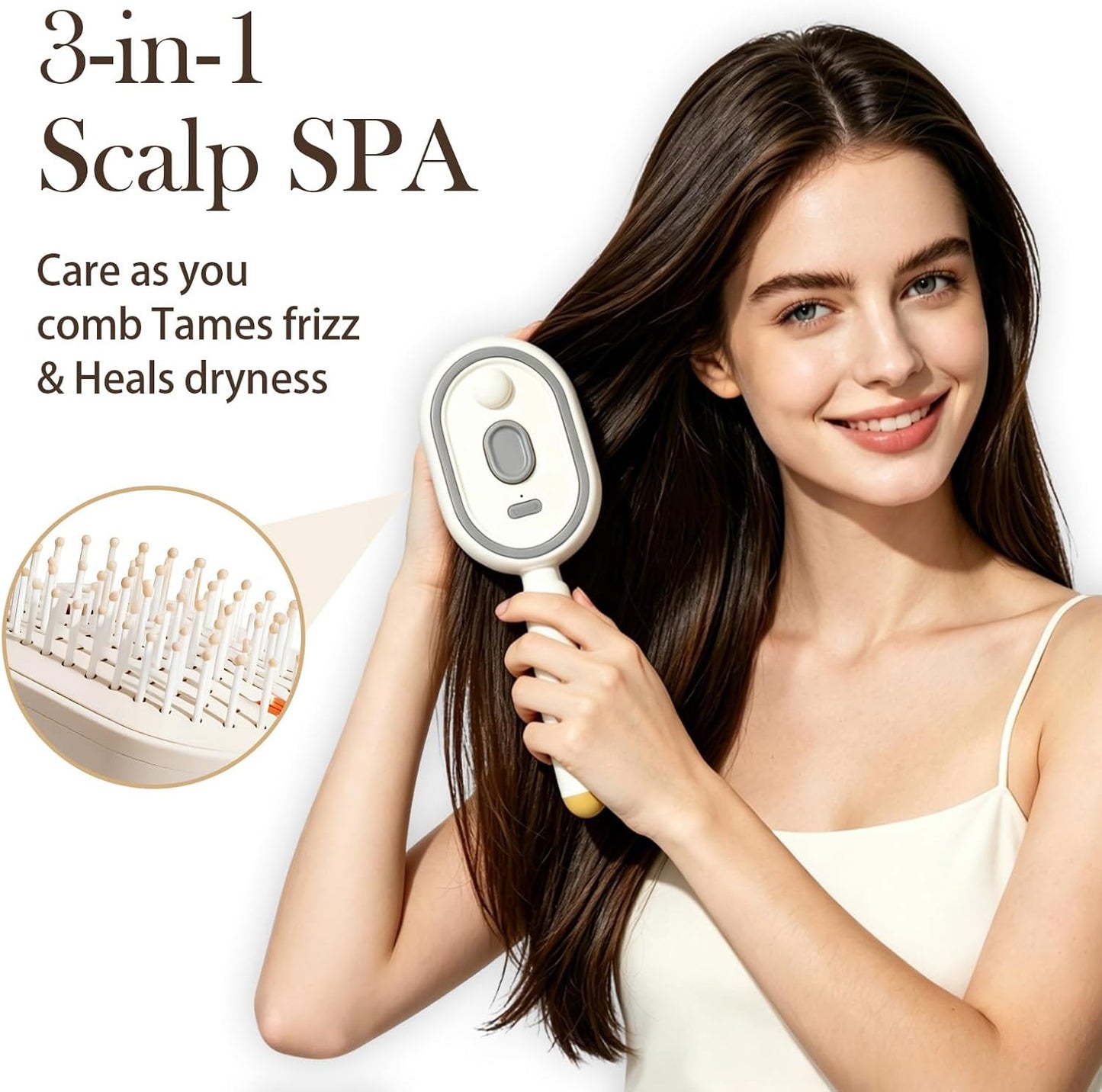 Electric Air Cushion Massage Spray Comb
