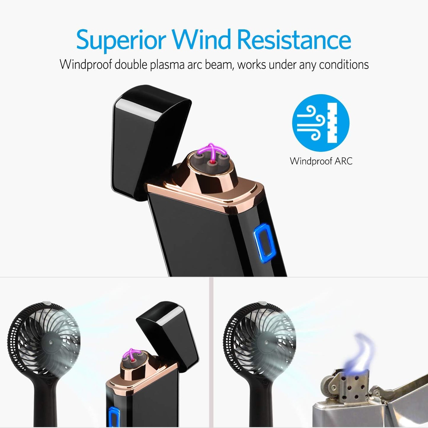 Electric Arc Lighter USB Rechargeable