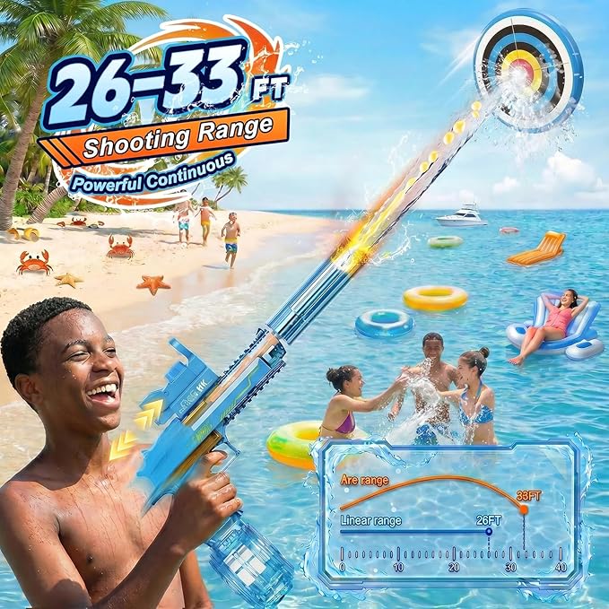 Electric Water Gun for Adults Kids