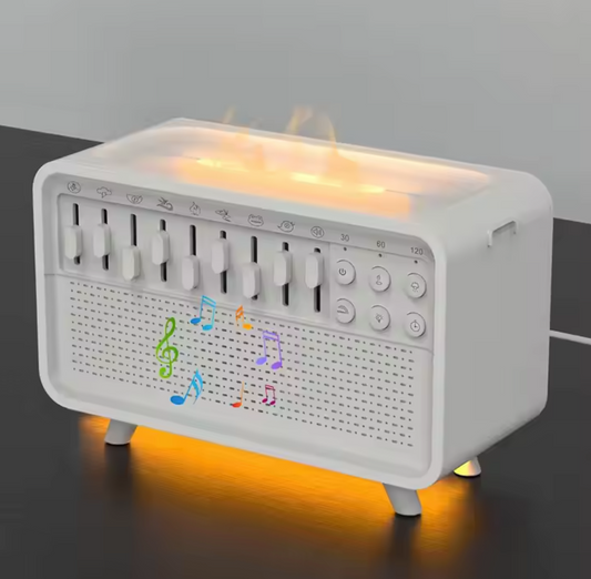White Noise Aromatherapy Sleep Device Humidifier Bluetooth Speaker Soothing Sleep Night Light